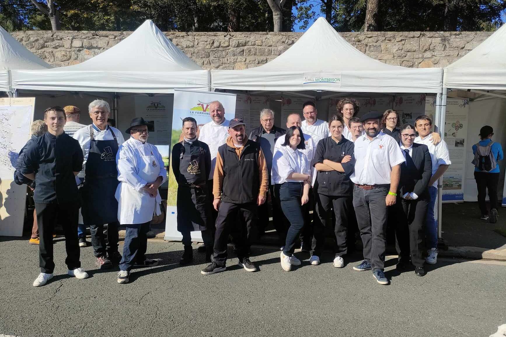 La Ferrandaise à la fête de la Fourme de Montbrison